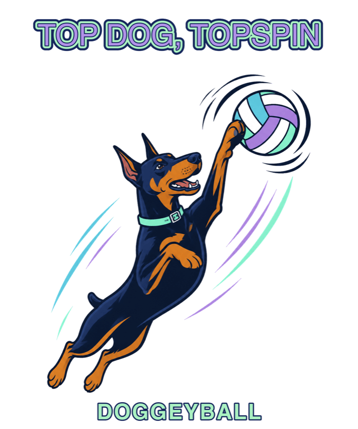 Top Dog, Topspin โ the print design